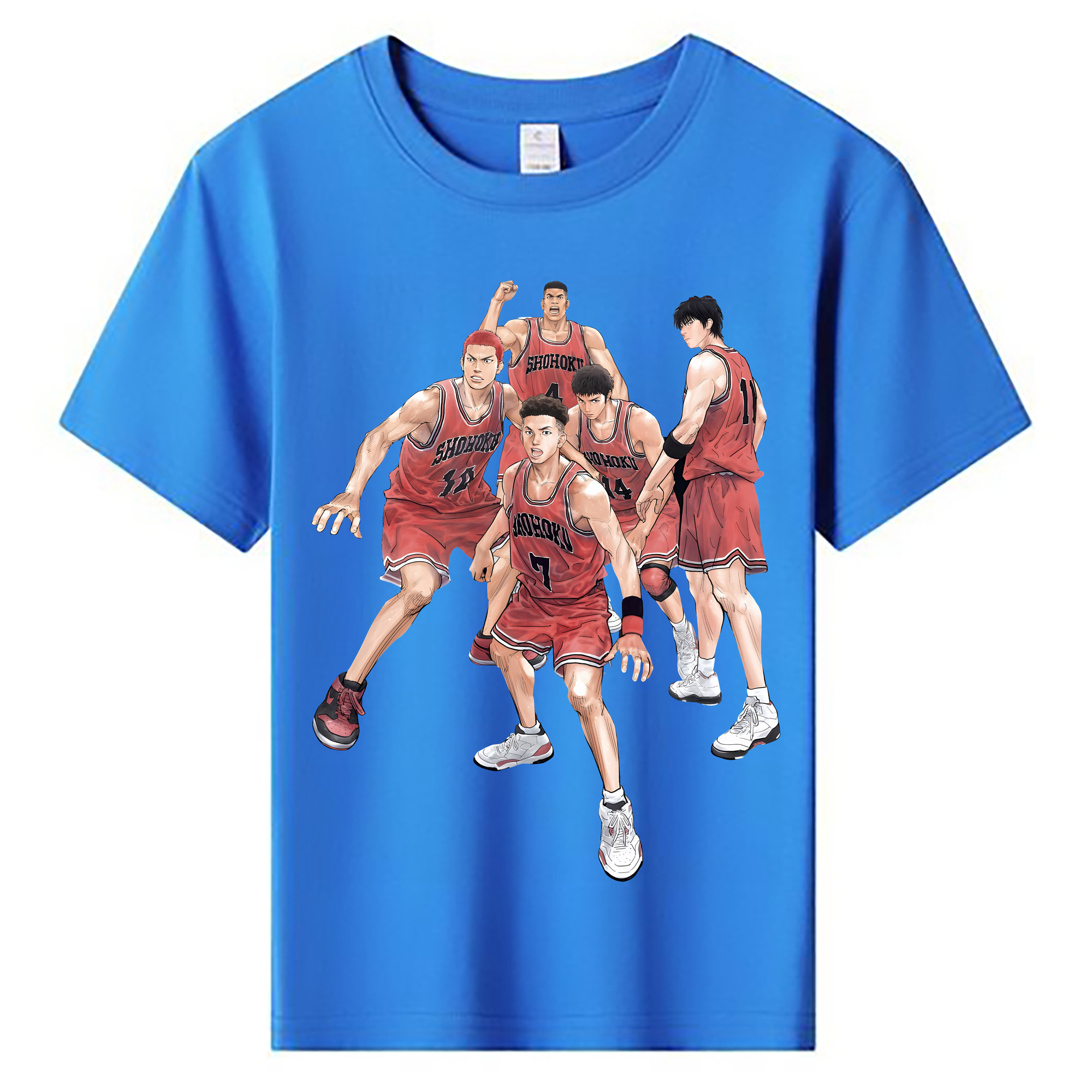 （画像用） SLAM DUNK／スラムダンク 綿100％キッズTシャツ（フロントプリント）
